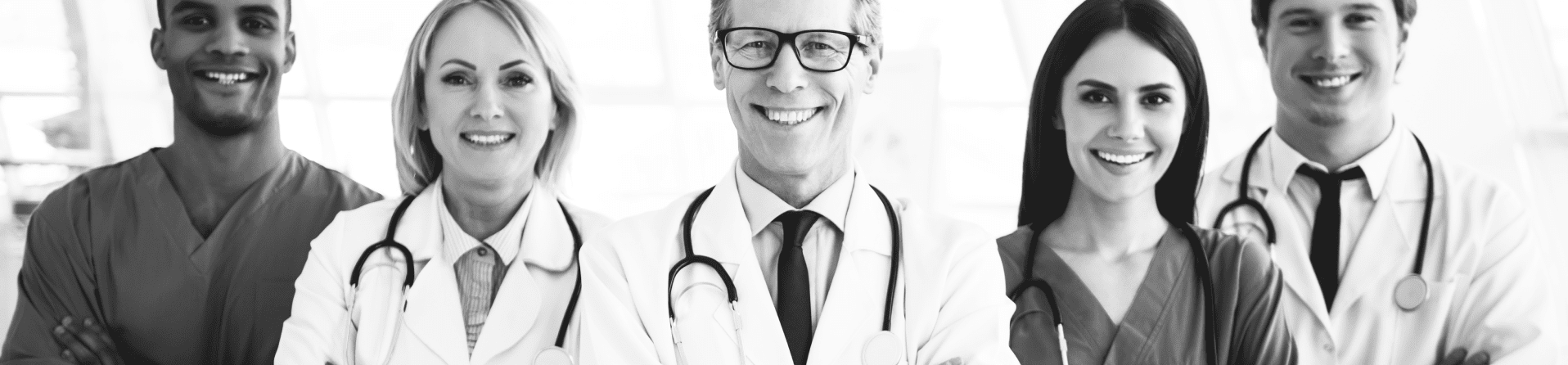 Group of physicians and nurses